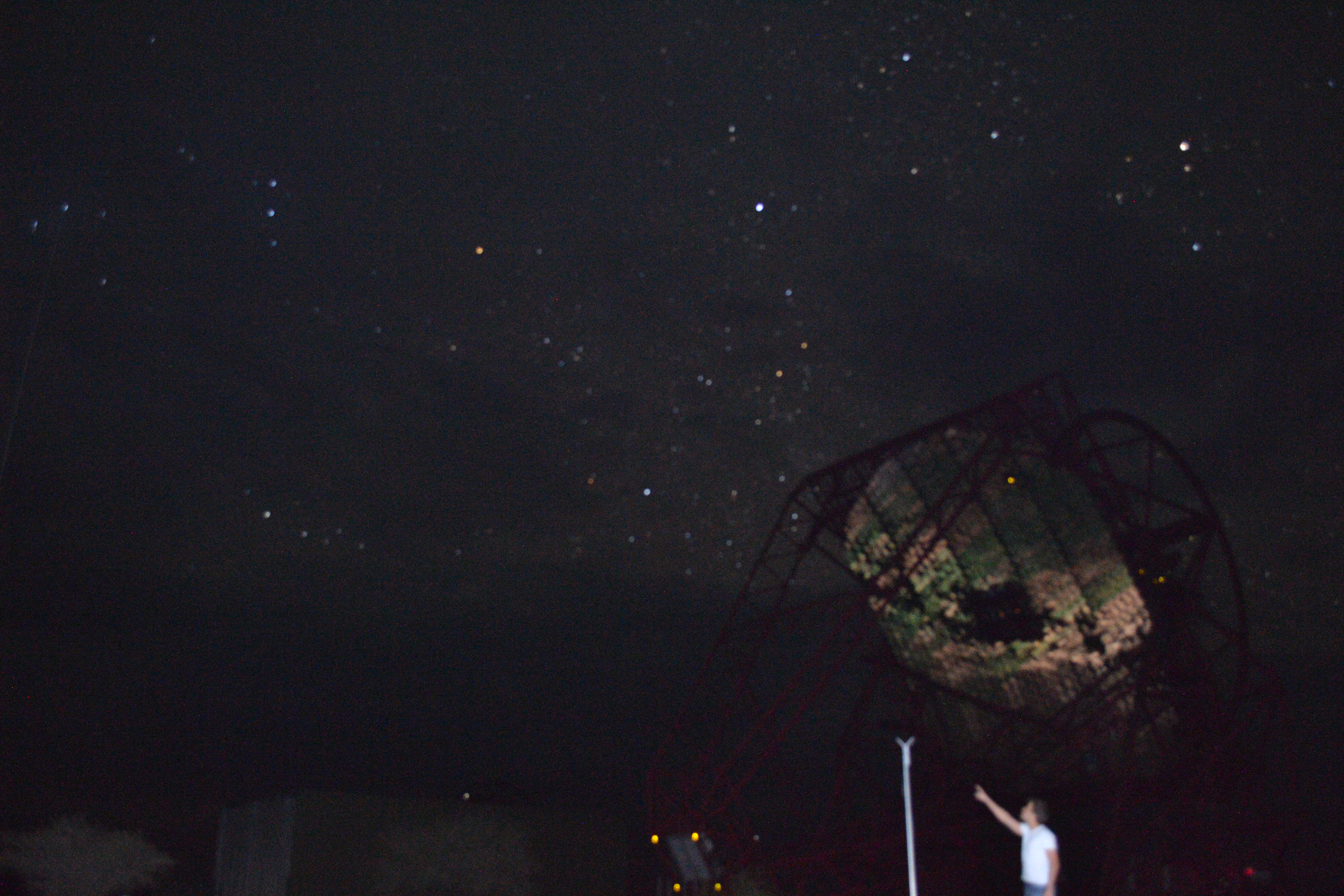 CT5 and the night sky in Namibi
