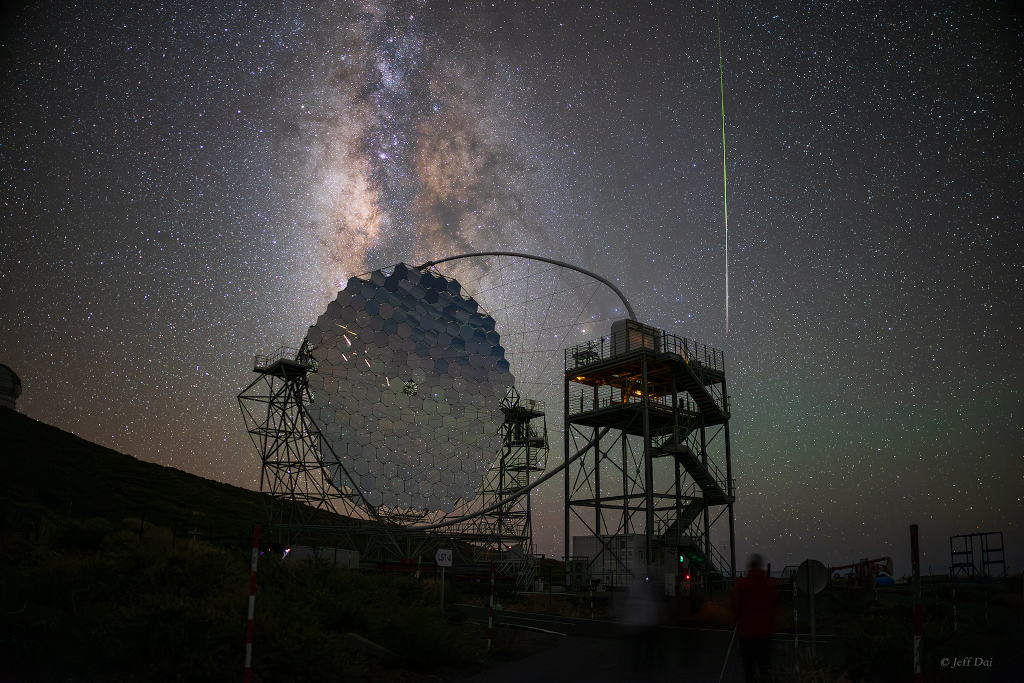 Large-Sized Telescope (LST) at La Palma